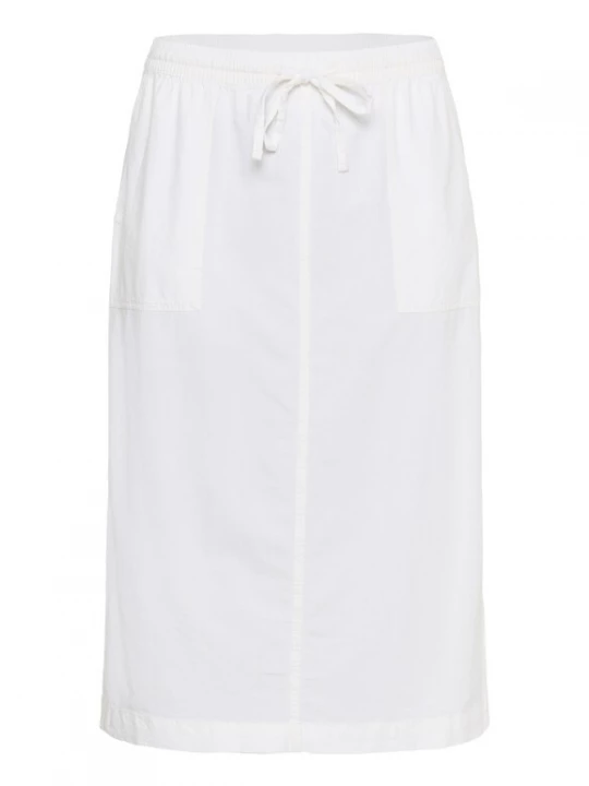 Foto van product KAFFE CURVE Rok 'KCNana' wit