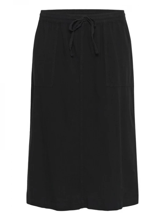 Foto van product KAFFE CURVE Rok 'KCNana' zwart