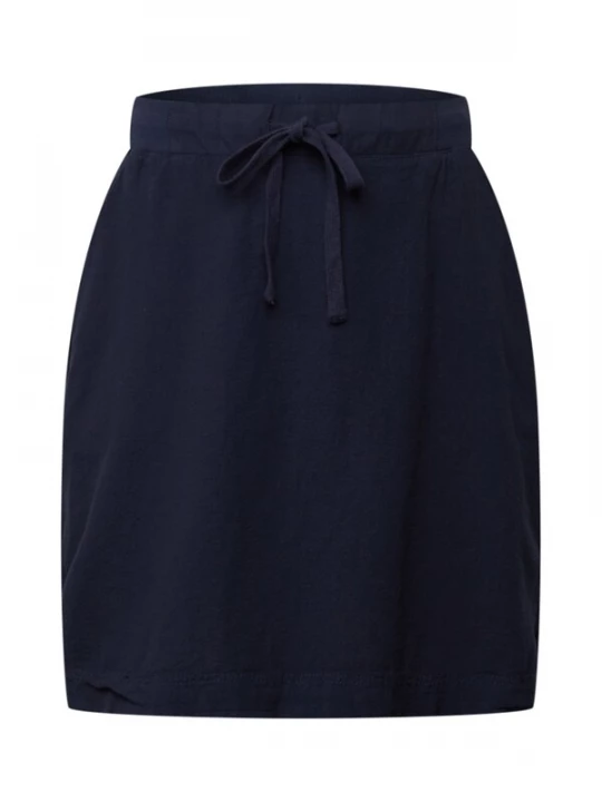 Foto van product KAFFE CURVE Rok 'Nana' nachtblauw