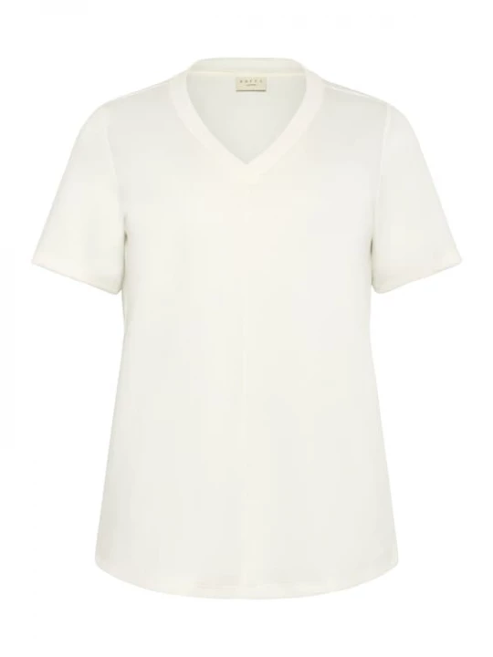 Foto van product KAFFE CURVE Shirt 'Annita' wit