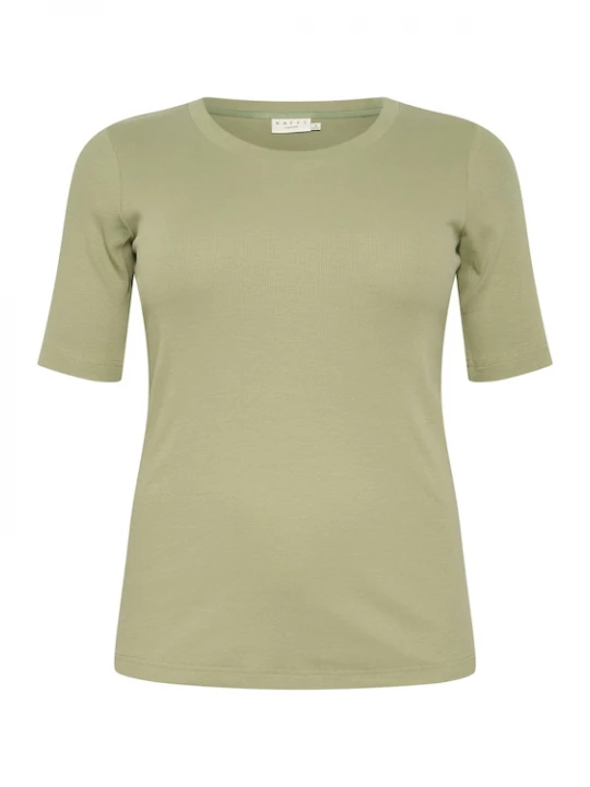 Foto van product KAFFE CURVE Shirt 'Carina' lichtgroen