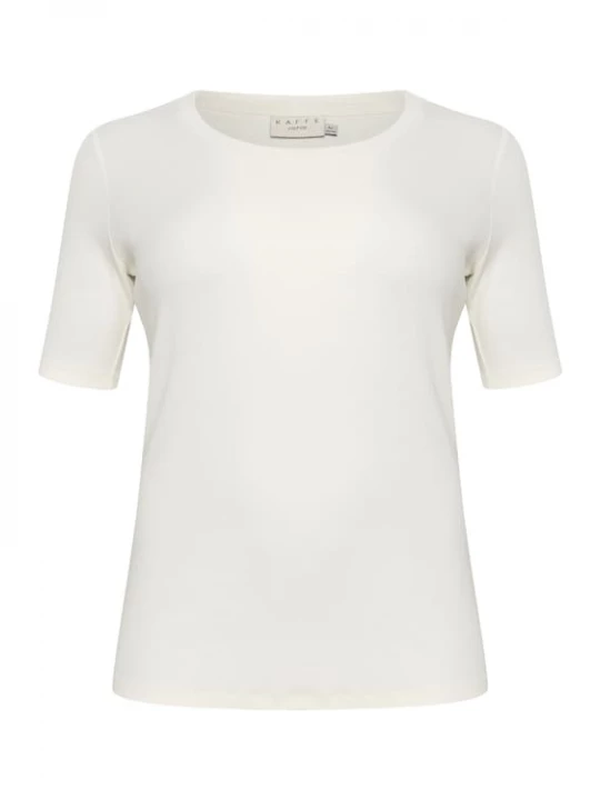 Foto van product KAFFE CURVE Shirt 'Carina' natuurwit