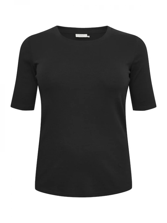 Foto van product KAFFE CURVE Shirt 'carina' zwart