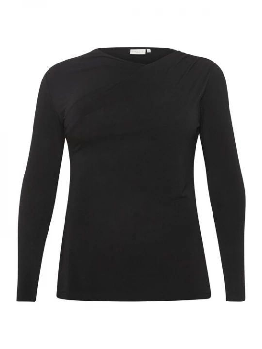 Foto van product KAFFE CURVE Shirt 'KC Aidi' zwart