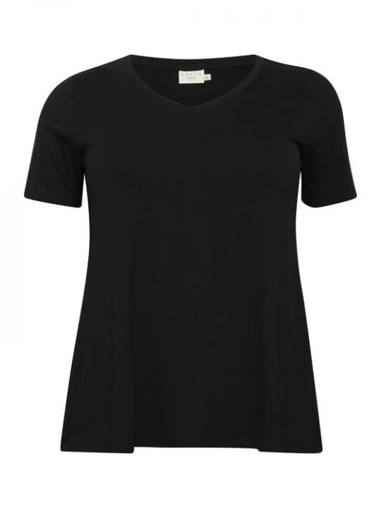Foto van product KAFFE CURVE Shirt 'KC Jena' zwart