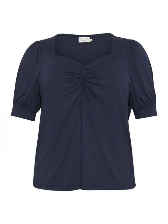 Foto van product KAFFE CURVE Shirt 'KC Sissy' marine