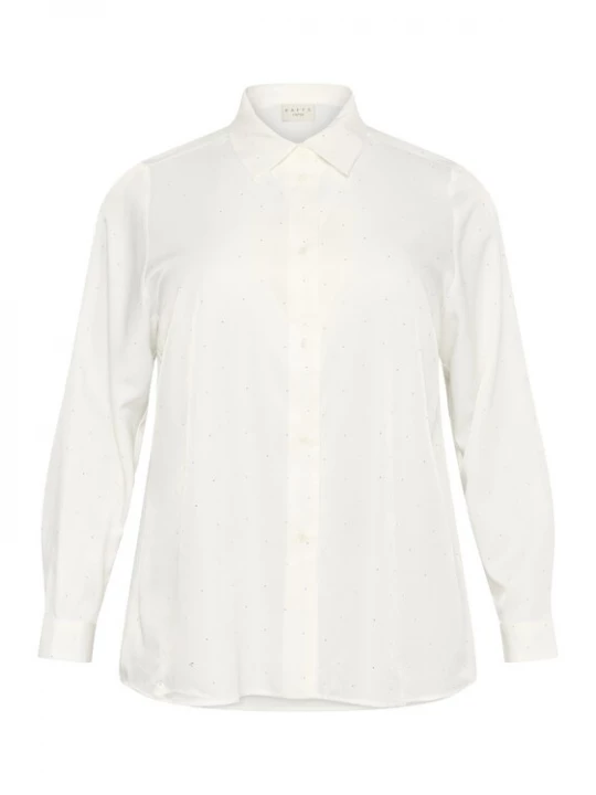 Foto van product KAFFE CURVE Shirt 'KCada ' offwhite