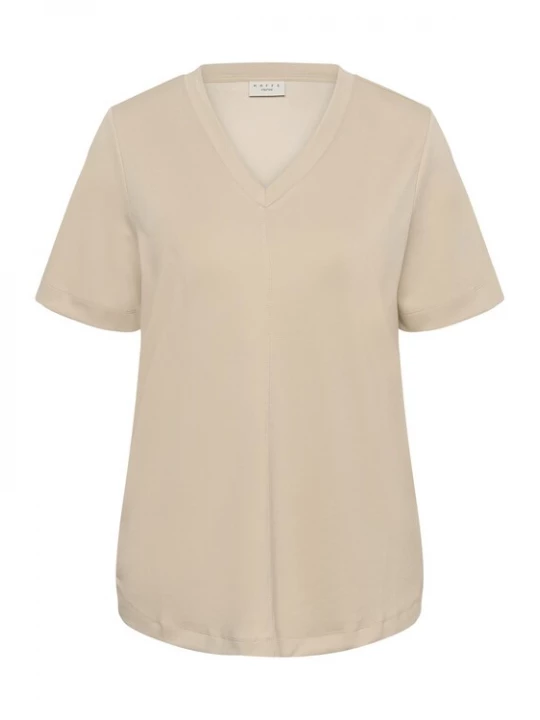 Foto van product KAFFE CURVE Shirt 'KCAnnia' beige
