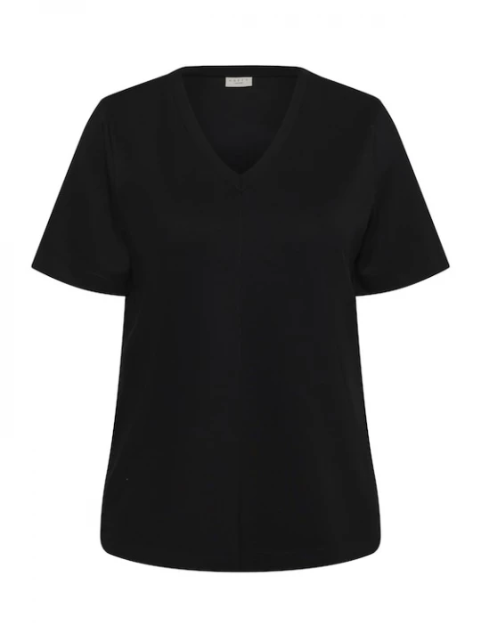Foto van product KAFFE CURVE Shirt 'KCannia' zwart
