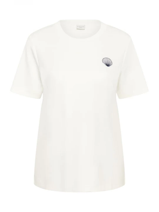 Foto van product KAFFE CURVE Shirt 'KCAnnia' zwart / wit