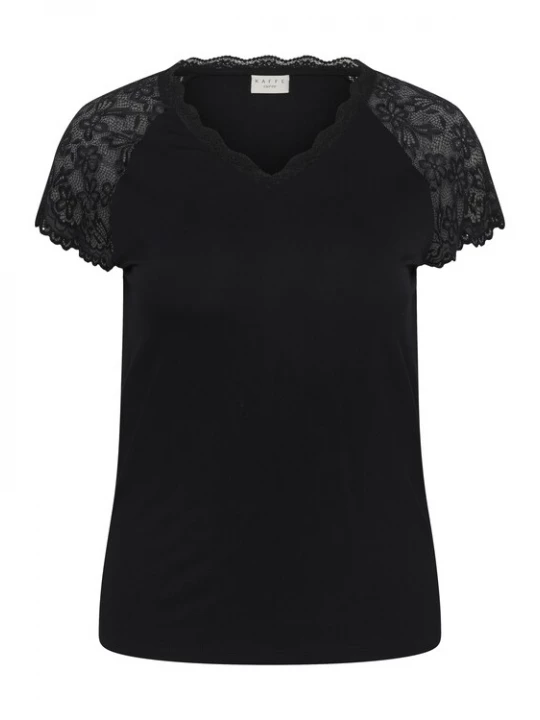 Foto van product KAFFE CURVE Shirt 'KCCarli' zwart