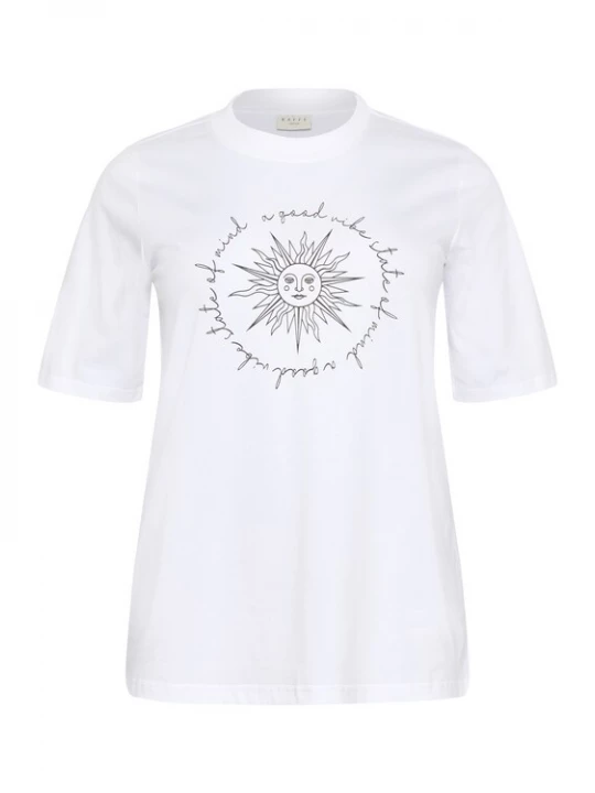 Foto van product KAFFE CURVE Shirt 'KCFrey' zwart / wit