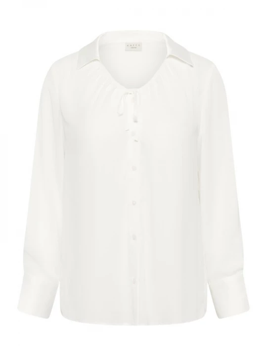 Foto van product KAFFE CURVE Shirt 'KCgina' offwhite