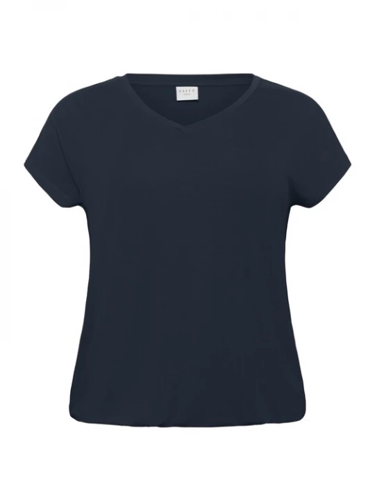 Foto van product KAFFE CURVE Shirt 'KCJena' donkerblauw