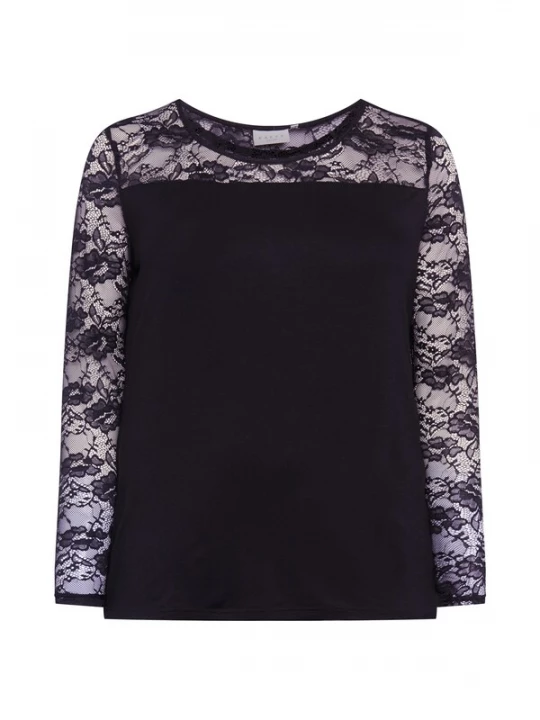 Foto van product KAFFE CURVE Shirt 'KClaura' zwart