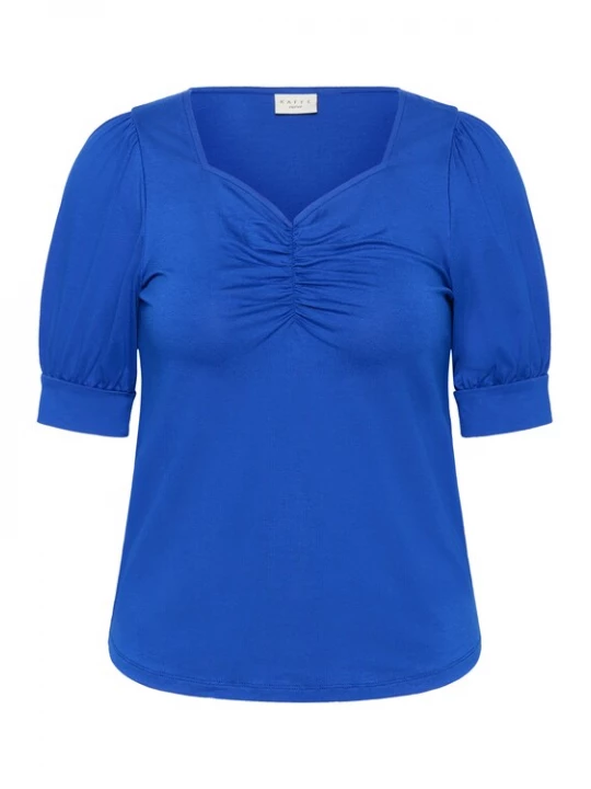 Foto van product KAFFE CURVE Shirt 'KCSissy' donkerblauw