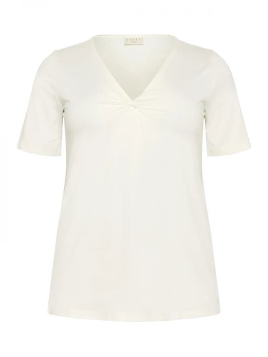 Foto van product KAFFE CURVE Shirt 'KCwinni' wit