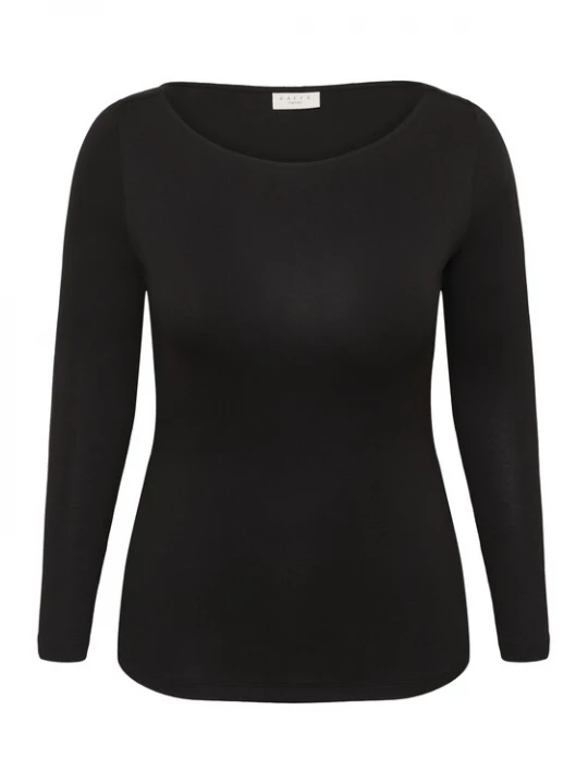 Foto van product KAFFE CURVE Shirt 'KCYika' zwart