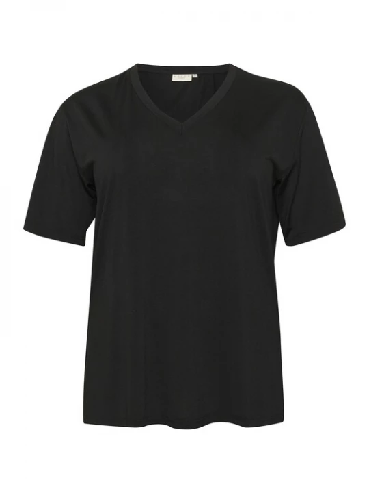 Foto van product KAFFE CURVE Shirt 'Malla' zwart