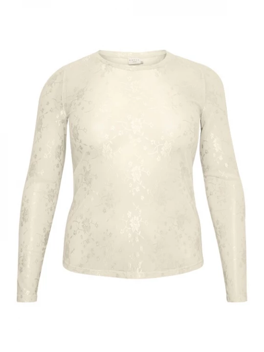 Foto van product KAFFE CURVE Shirt 'Nikoline' wit