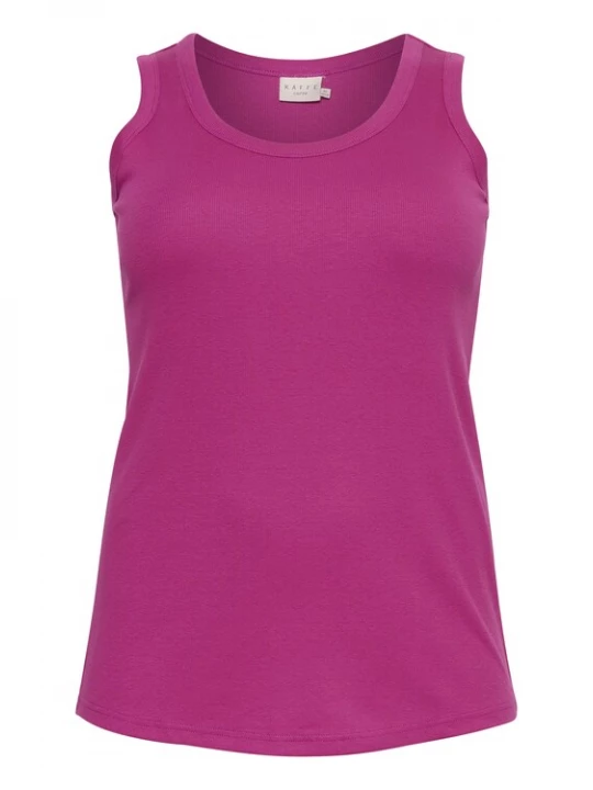 Foto van product KAFFE CURVE Top 'Carina' fuchsia