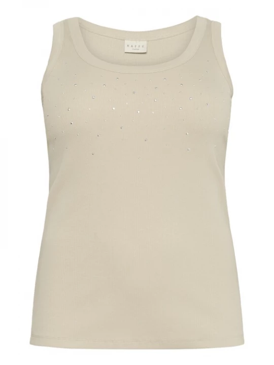 Foto van product KAFFE CURVE Top 'KCCarina' greige