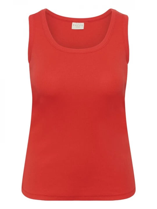 Foto van product KAFFE CURVE Top 'KCcarina' rood