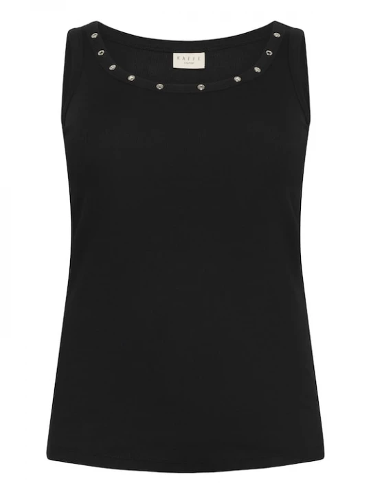 Foto van product KAFFE CURVE Top 'KCCarina' zwart