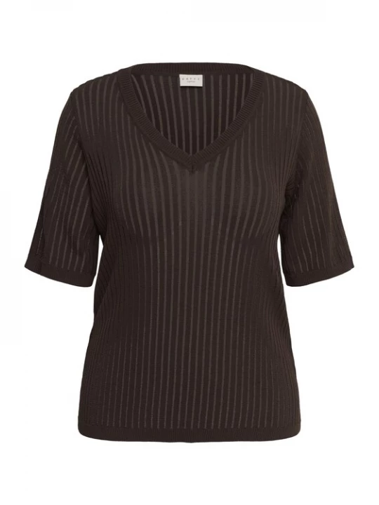 Foto van product KAFFE CURVE Trui 'KCabeline' mokka