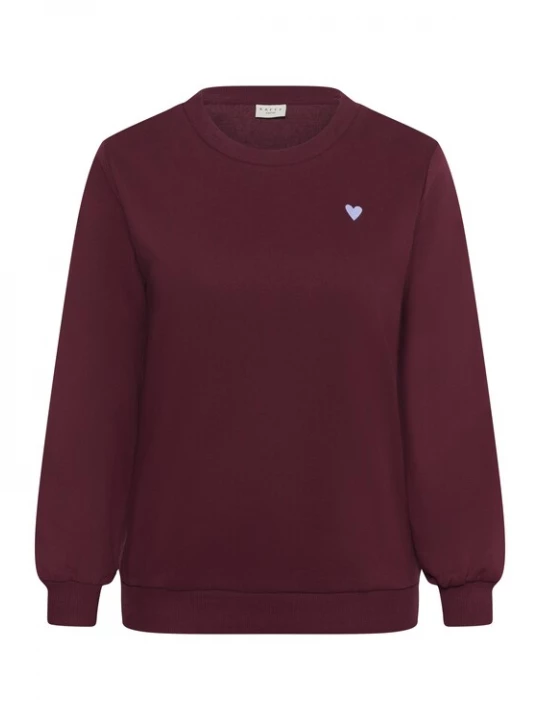 Foto van product KAFFE CURVE Trui 'KClia' bordeaux