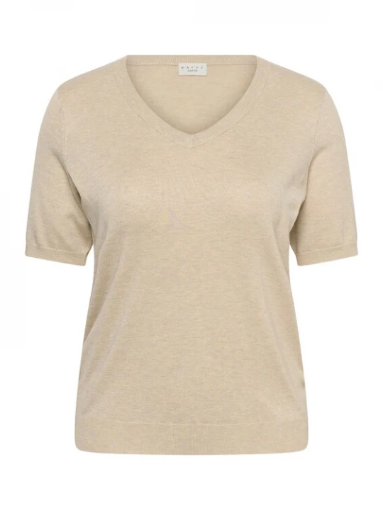 Foto van product KAFFE CURVE Trui 'KClizzy' beige gemêleerd