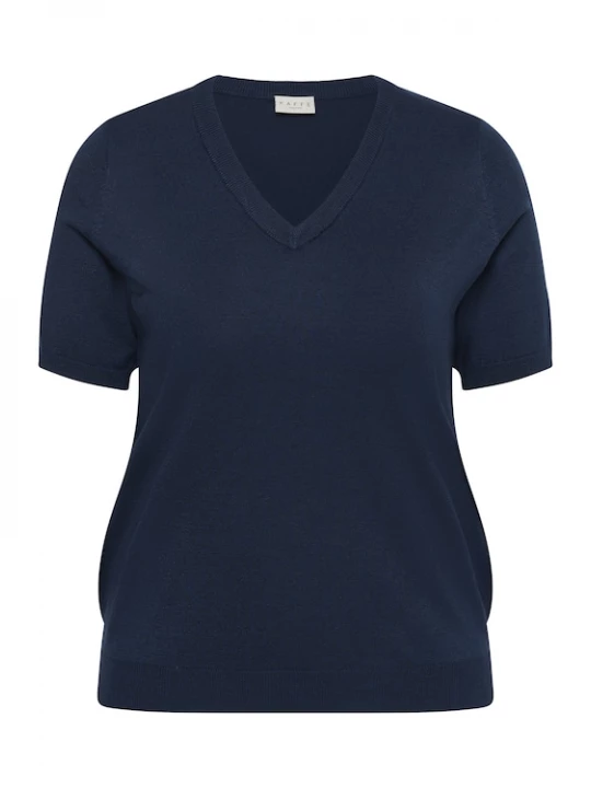 Foto van product KAFFE CURVE Trui 'Lizzy' marine