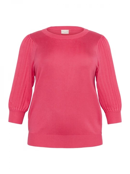 Foto van product KAFFE CURVE Trui 'Loni' pink