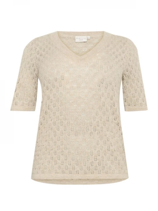 Foto van product KAFFE CURVE Trui 'Loura' lichtbeige