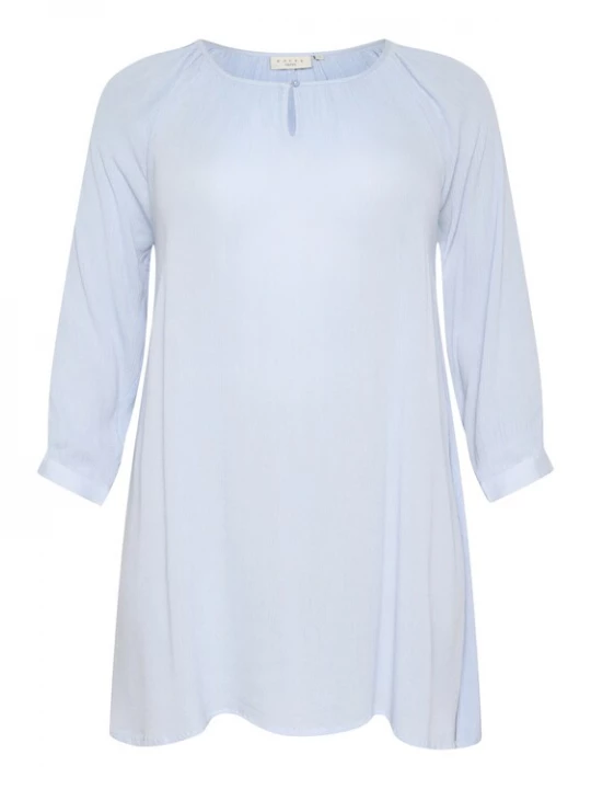 Foto van product KAFFE CURVE Tuniek 'Ami' hemelsblauw