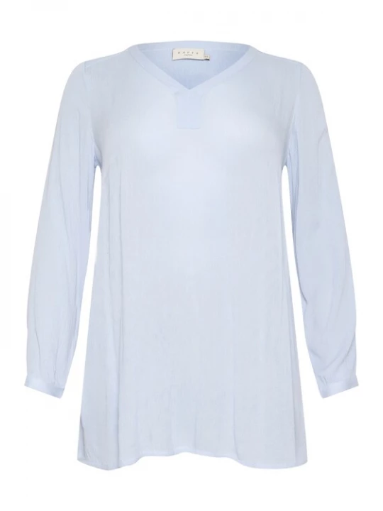 Foto van product KAFFE CURVE Tuniek 'Ami' hemelsblauw