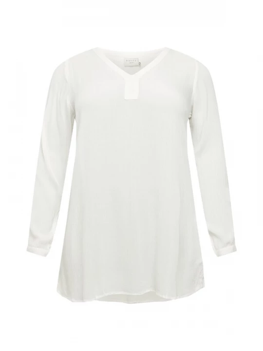 Foto van product KAFFE CURVE Tuniek 'KCami' wit