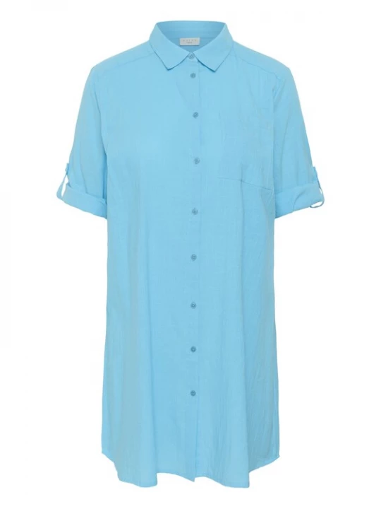 Foto van product KAFFE CURVE Tuniek 'KCPaula' lichtblauw