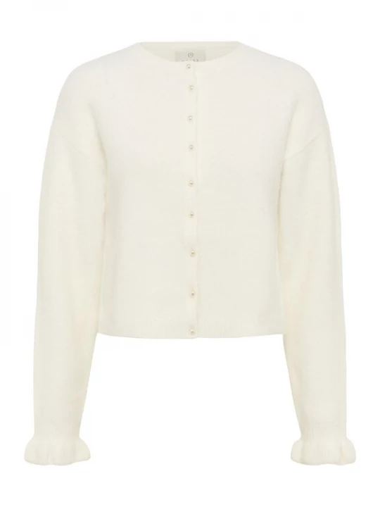 Foto van product Kaffe Gebreid vest 'KACourson' offwhite