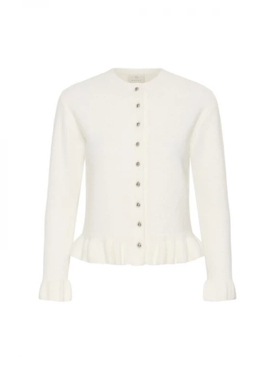 Foto van product Kaffe Gebreid vest 'KAemma' offwhite