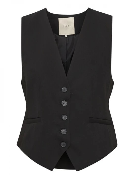 Foto van product Kaffe Gilet 'sakura' zwart