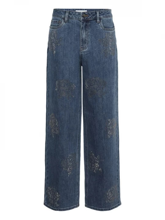 Foto van product Kaffe Jeans 'KACastelia' blauw denim / transparant