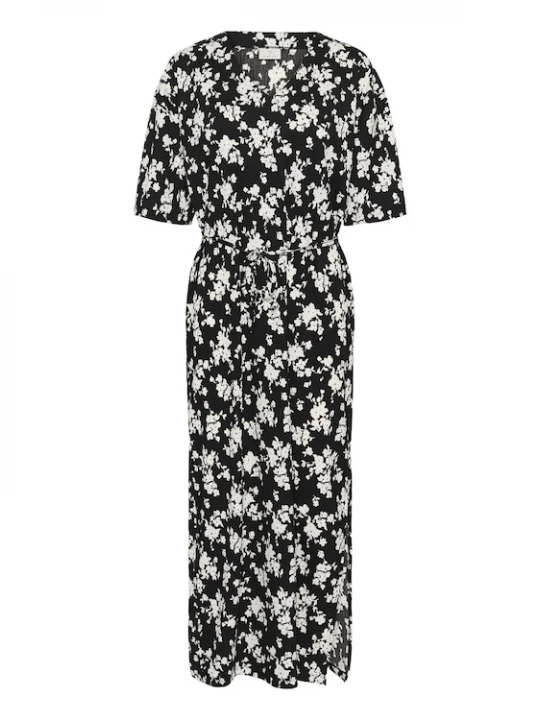 Foto van product Kaffe Jurk 'Ivanna' zwart / wit