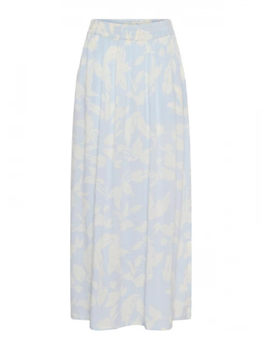 Foto van product Kaffe Rok 'KAEdita' crème / pastelblauw