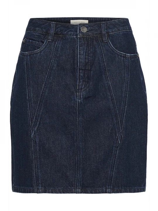 Foto van product Kaffe Rok 'KAEloise' blauw denim