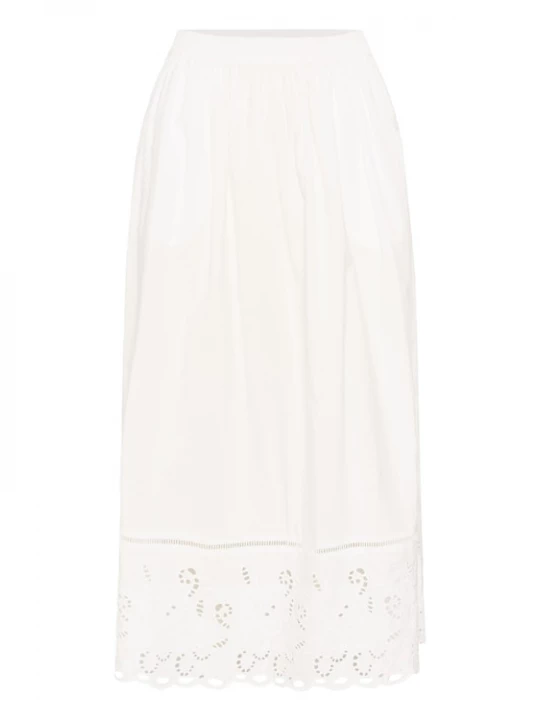 Foto van product Kaffe Rok 'KAGertrud' offwhite