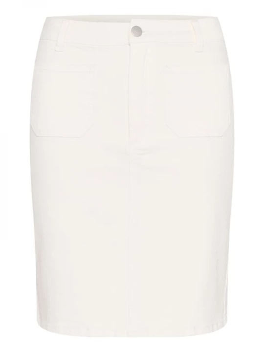 Foto van product Kaffe Rok 'KAKarla' white denim
