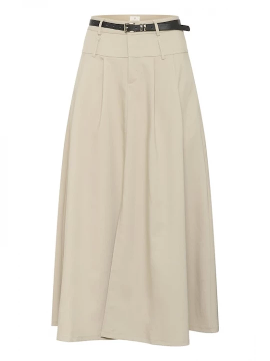 Foto van product Kaffe Rok 'KAlissi' beige