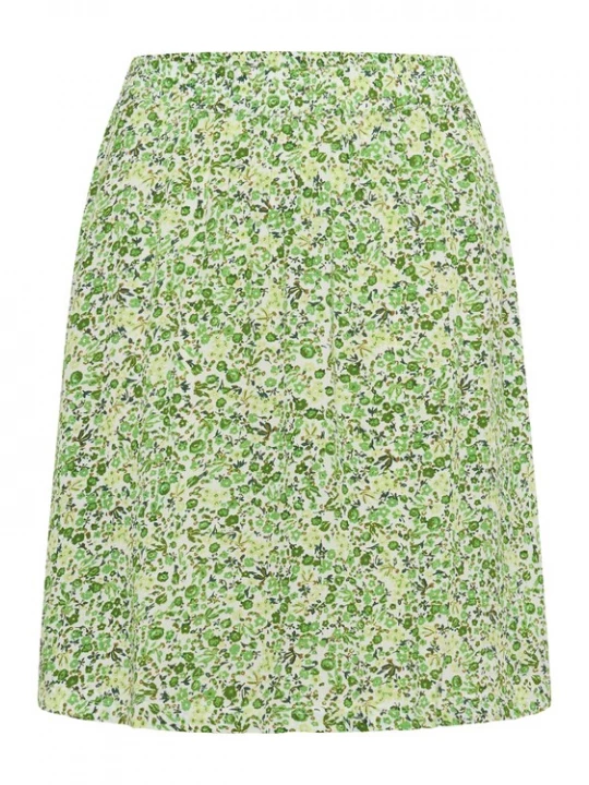 Foto van product Kaffe Rok 'KAMaja' bruin / groen / pastelgroen / wit