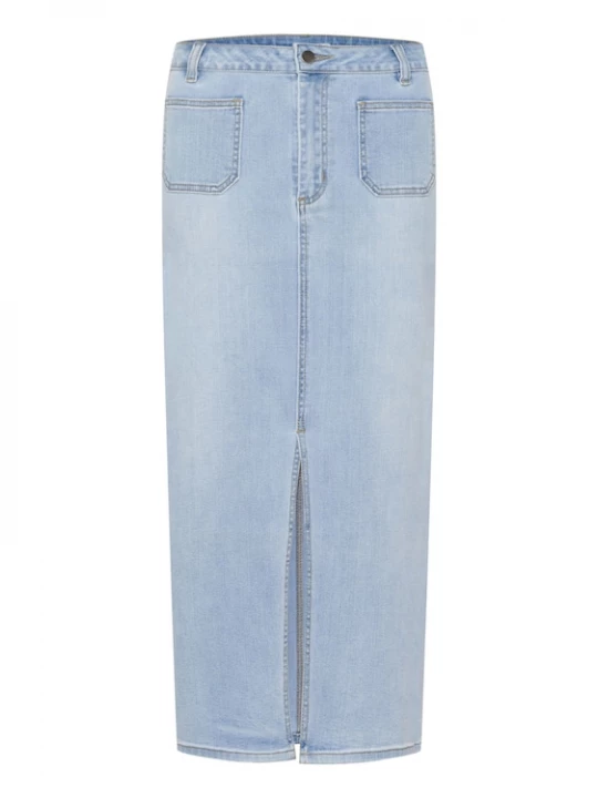 Foto van product Kaffe Rok 'Karla' blauw denim